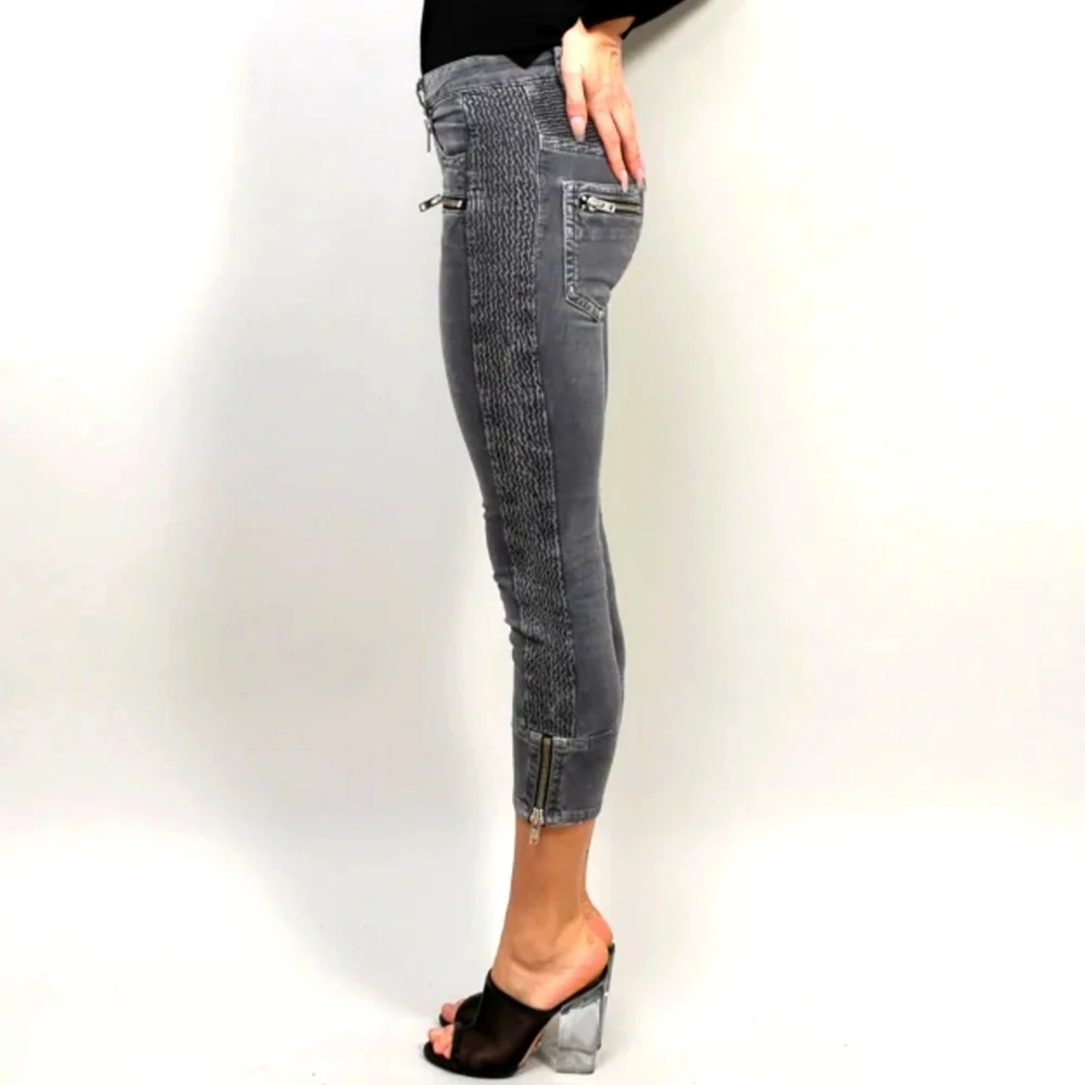 ISABEL Marant Etoile Moto Jeans Pelona Biker Pants - Picture 3 of 15